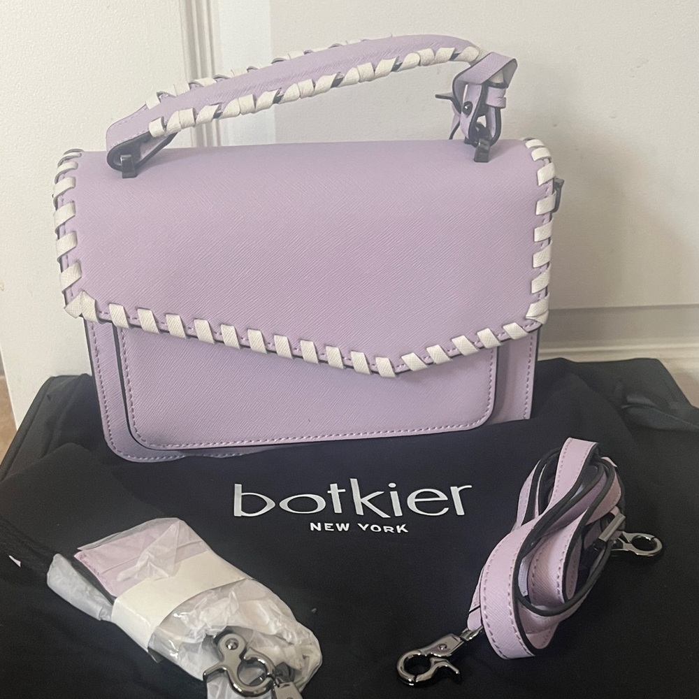 Botkier Cobble Hill Crossbody (Lavender, Like New) - Picture 5 of 6
